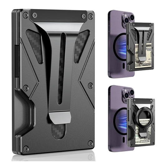 Tracker RFID Hırsızlığa Karşı Korumalı Metal Cüzdan