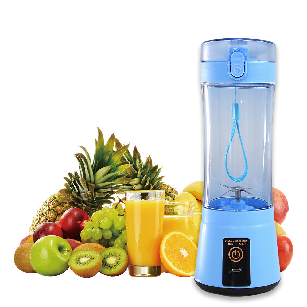 Taşınabilir Elektrikli Meyve Sıkacağı Kablosuz USB Şarj Edilebilir Mini Mikser Çok İşlevli Yaz Smoothie Blender Makinesi Mutfak Malzemeleri