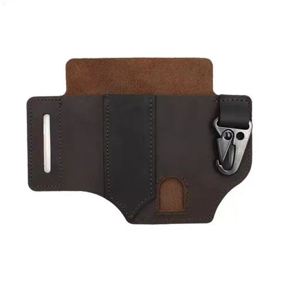 Açık Hava Vintage EDC Taktik Alet Deri Çantası