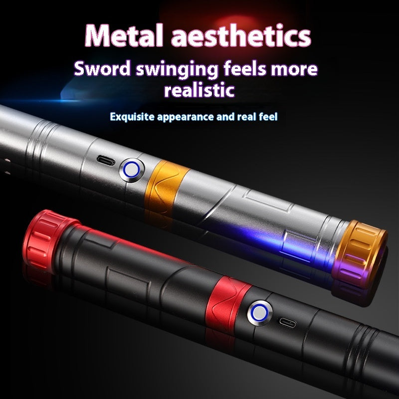 Star Wars Lazer Kılıcı  Çocuk Oyuncakları 16 Renkli İki Bir Arada Metal