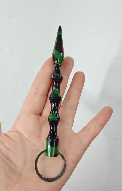 Flat Head Cool Stick Anti Wolf Self Defense kendini savunma çubuğu