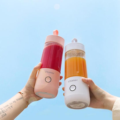 350 ml Taşınabilir Blender Sıkacağı Elektrikli USB Şarj Edilebilir Mikser Smoothie Slushy Bardak Meyve Suyu Blender Şişesi USB Şarjlı Mutfak Aletleri