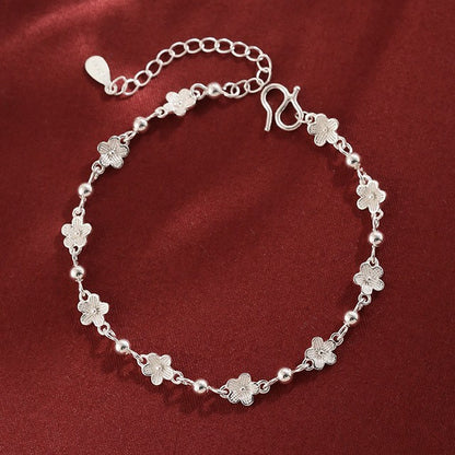 Dignified Flowers Bracelet Female All-match And Sweet Design