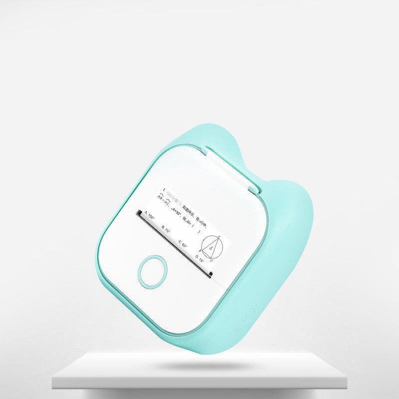 Taşınabilir Mini Termal Etiket Yazıcısı Ev Fotoğraf Yazıcısı Öğrenci Yanlış Soru Yazıcısı Bluetooth Uyumlu Mini Etiket Yazıcısı Fiyat Etiketi