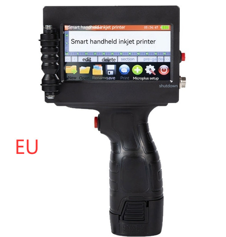 Dijital Akıllı Otomatik El Tipi Kod Püskürtme Makinesi / Digital Intelligent Automatic Handheld Code-spraying Machine