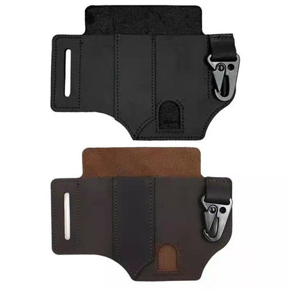 Açık Hava Vintage EDC Taktik Alet Deri Çantası