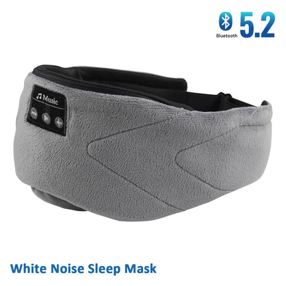 White Noise Bluetooth Sleep Eye Mask / Beyaz Gürültü Bluetooth Uyku Göz Maskesi