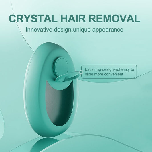 CJEER Geliştirilmiş Kristal Tüy Alma Sihirli Kristal Tüy Silgisi Kadınlar ve Erkekler İçin Fiziksel Peeling Aracı Ağrısız Tüy Alma Silgisi Bacaklar, Sırt ve Kollar İçin