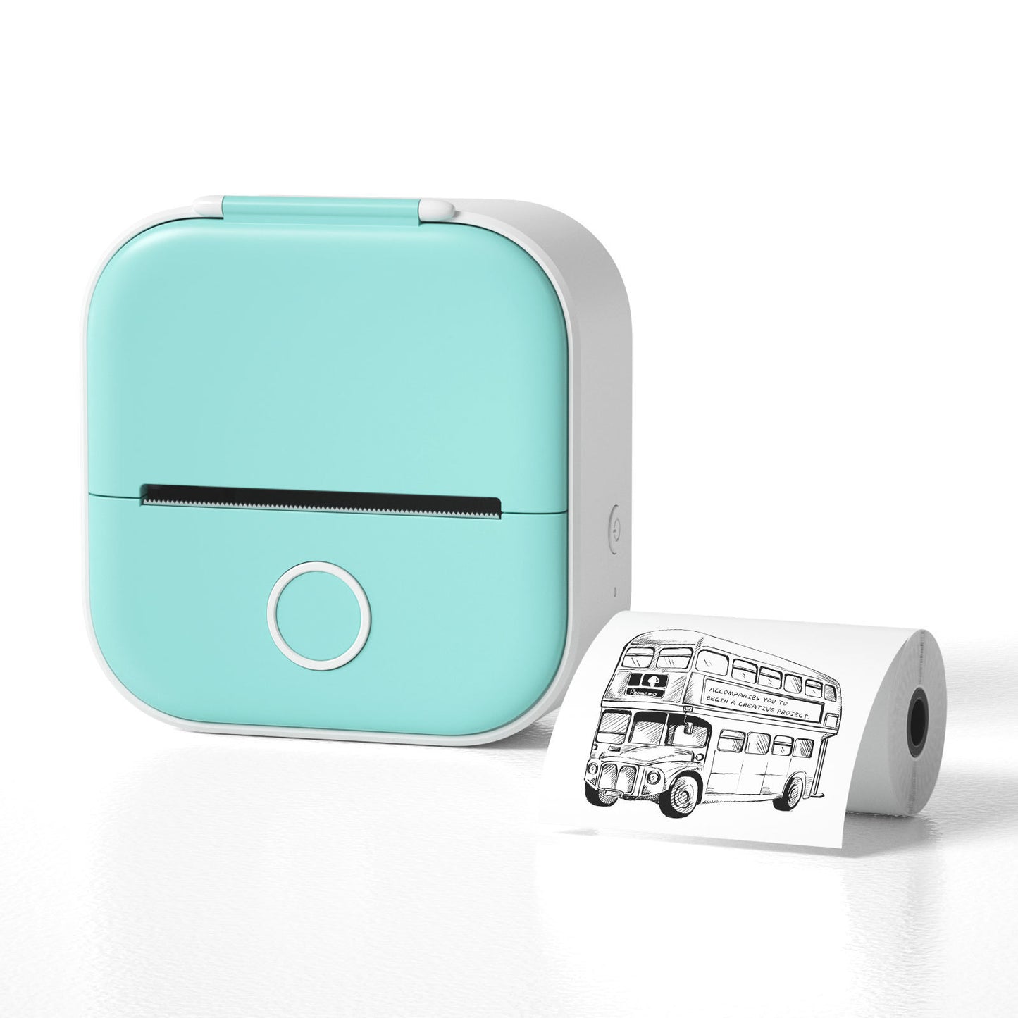 Taşınabilir Mini Termal Etiket Yazıcısı Ev Fotoğraf Yazıcısı Öğrenci Yanlış Soru Yazıcısı Bluetooth Uyumlu Mini Etiket Yazıcısı Fiyat Etiketi
