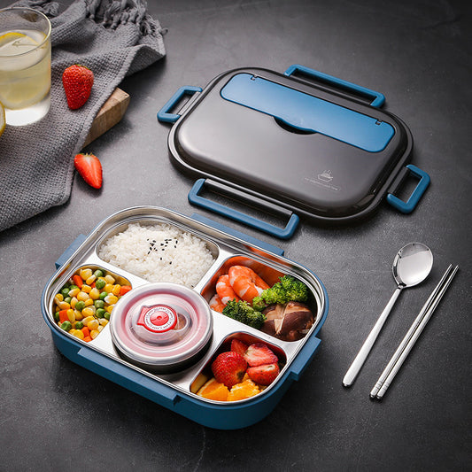 Bento With Meal Separated Children's Lunch Box  / Bento Yemekli Ayrılabilir Çocuk Beslenme Kutusu