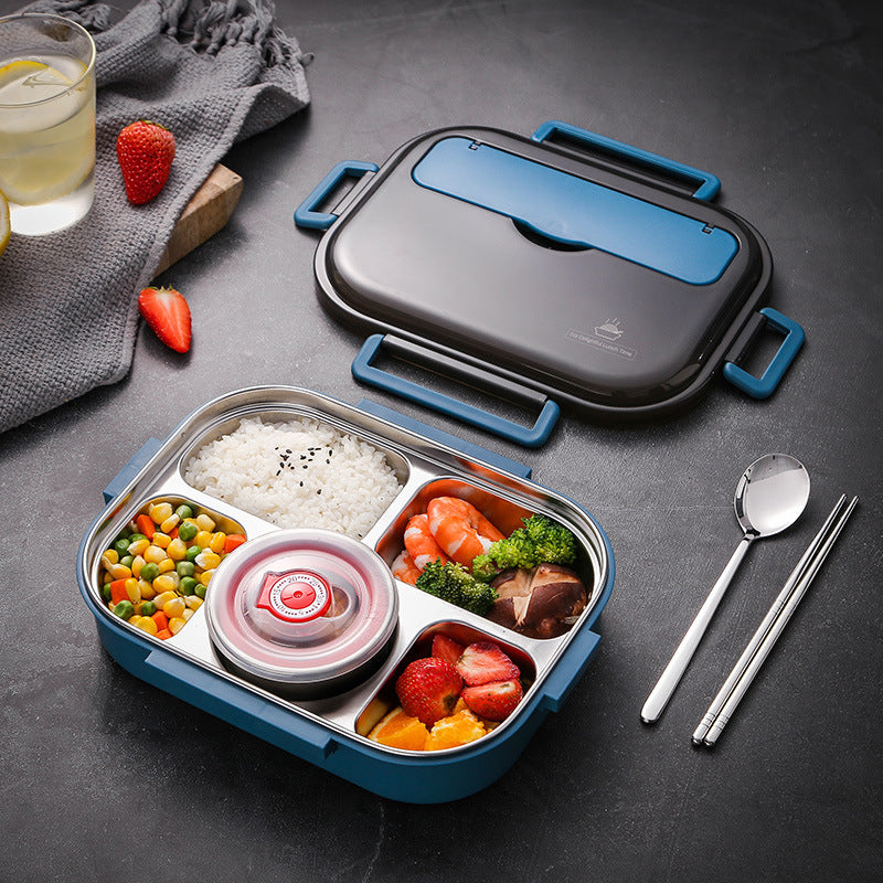 Bento With Meal Separated Children's Lunch Box  / Bento Yemekli Ayrılabilir Çocuk Beslenme Kutusu