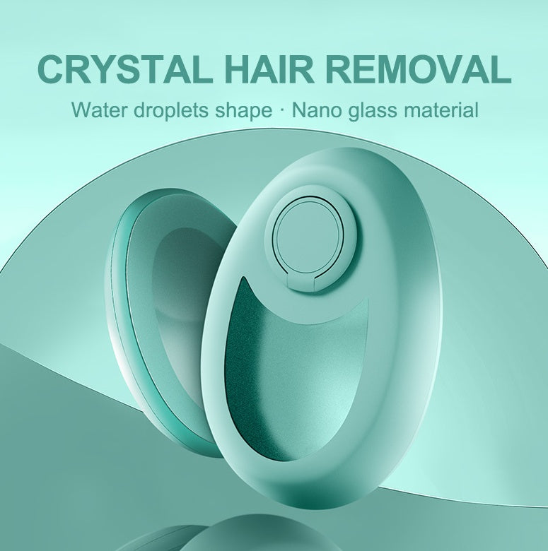 CJEER Geliştirilmiş Kristal Tüy Alma Sihirli Kristal Tüy Silgisi Kadınlar ve Erkekler İçin Fiziksel Peeling Aracı Ağrısız Tüy Alma Silgisi Bacaklar, Sırt ve Kollar İçin