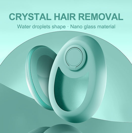 CJEER Geliştirilmiş Kristal Tüy Alma Sihirli Kristal Tüy Silgisi Kadınlar ve Erkekler İçin Fiziksel Peeling Aracı Ağrısız Tüy Alma Silgisi Bacaklar, Sırt ve Kollar İçin