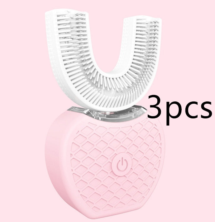 Ultrasonic Electric Toothbrush, Automatic Tooth Cleaner, Lazy U-shaped Toothbrush  / Ultrasonik Elektrikli Diş Fırçası, Otomatik Diş Temizleyici, Tembel U Şeklinde Diş Fırçası
