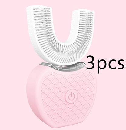 Ultrasonic Electric Toothbrush, Automatic Tooth Cleaner, Lazy U-shaped Toothbrush  / Ultrasonik Elektrikli Diş Fırçası, Otomatik Diş Temizleyici, Tembel U Şeklinde Diş Fırçası