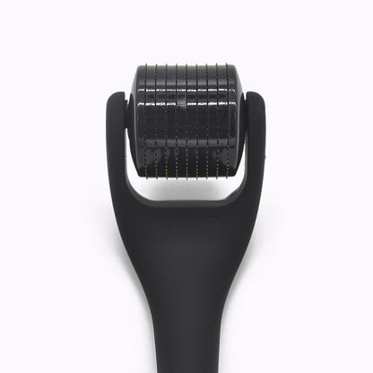 Beard Roller Microneedle Frosted Black Titanium Alloy Needle sakal roller