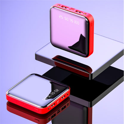 Mini Power Bank 20000 MAh Taşınabilir Aynalı Dijital Ekranlı Power Bank