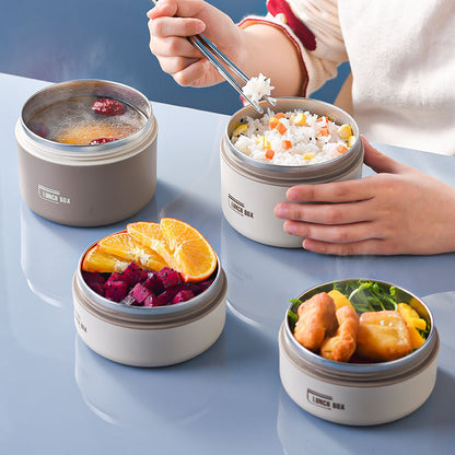 Taşınabilir Kendiliğinden Isınan Japon Isı Yalıtımlı Öğle Yemeği Kutusu / Portable Self-heating Japanese Thermal Insulation Lunch Box