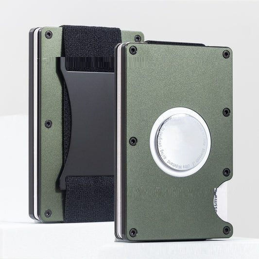 Yeni Tracker Cüzdan Karbon Fiber Metal Halka
