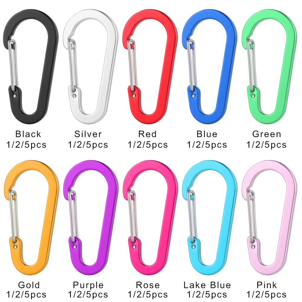 Outdoor Mountaineering Buckle S-shaped Aluminum Alloy Quick Hook