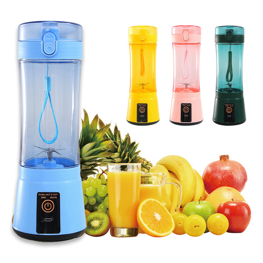 Taşınabilir Elektrikli Meyve Sıkacağı Kablosuz USB Şarj Edilebilir Mini Mikser Çok İşlevli Yaz Smoothie Blender Makinesi Mutfak Malzemeleri