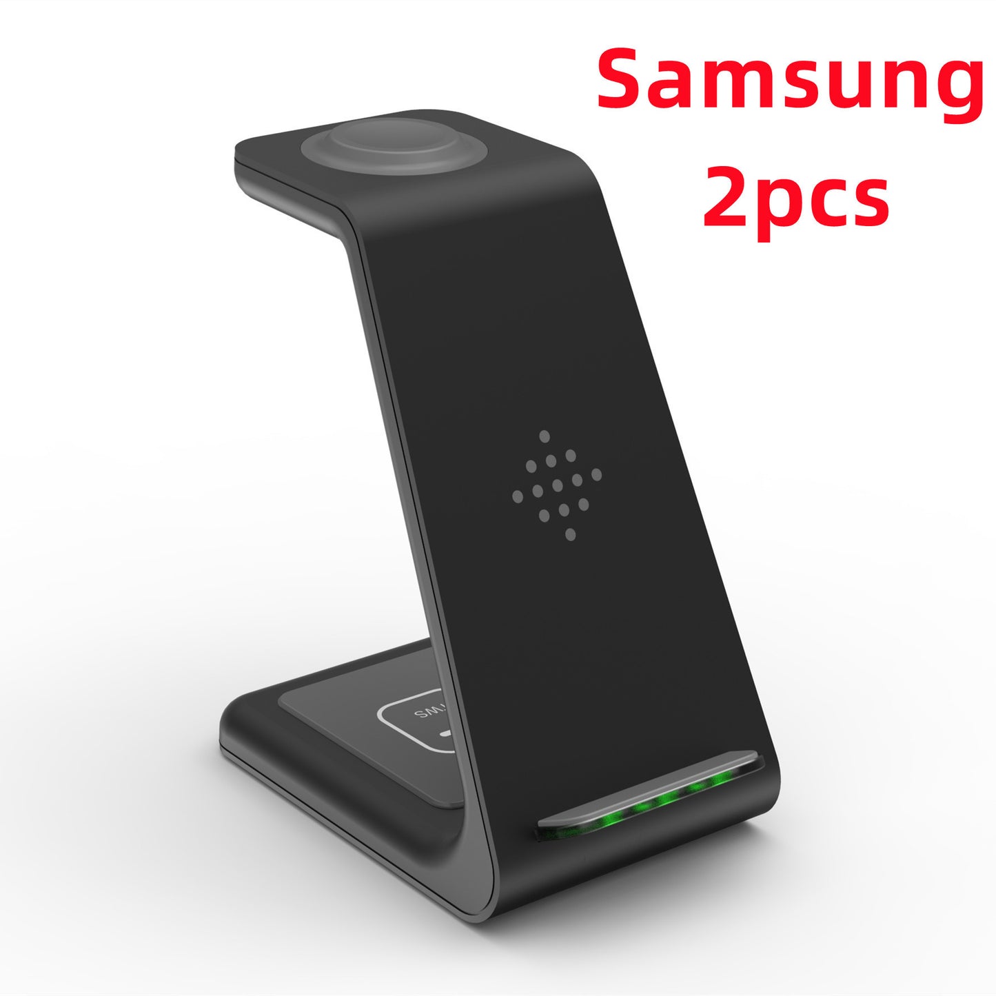 3'ü 1 Arada Hızlı Şarj İstasyonu Kablosuz Şarj Standı Telefon Tutucu İçin Kablosuz Hızlı Şarj Yuvası