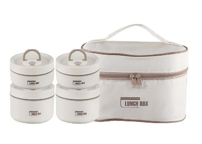 Taşınabilir Kendiliğinden Isınan Japon Isı Yalıtımlı Öğle Yemeği Kutusu / Portable Self-heating Japanese Thermal Insulation Lunch Box