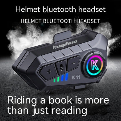 Motorcycle Helmet Heavy Bass Long Endurance Waterproof Bluetooth Headset İNTERKOM
