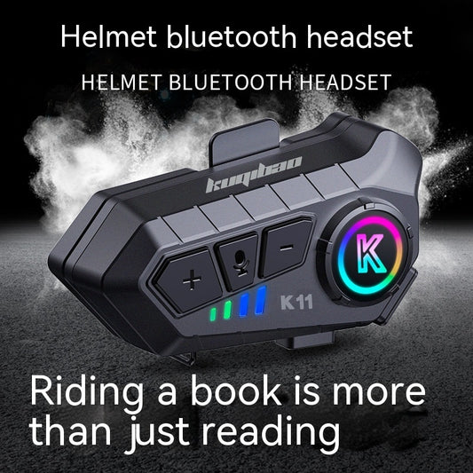 Motorcycle Helmet Heavy Bass Long Endurance Waterproof Bluetooth Headset İNTERKOM