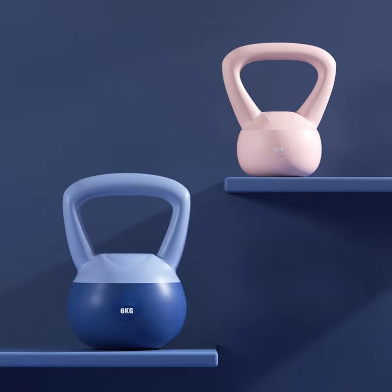 kadınlar için kettlebell fitness aleti