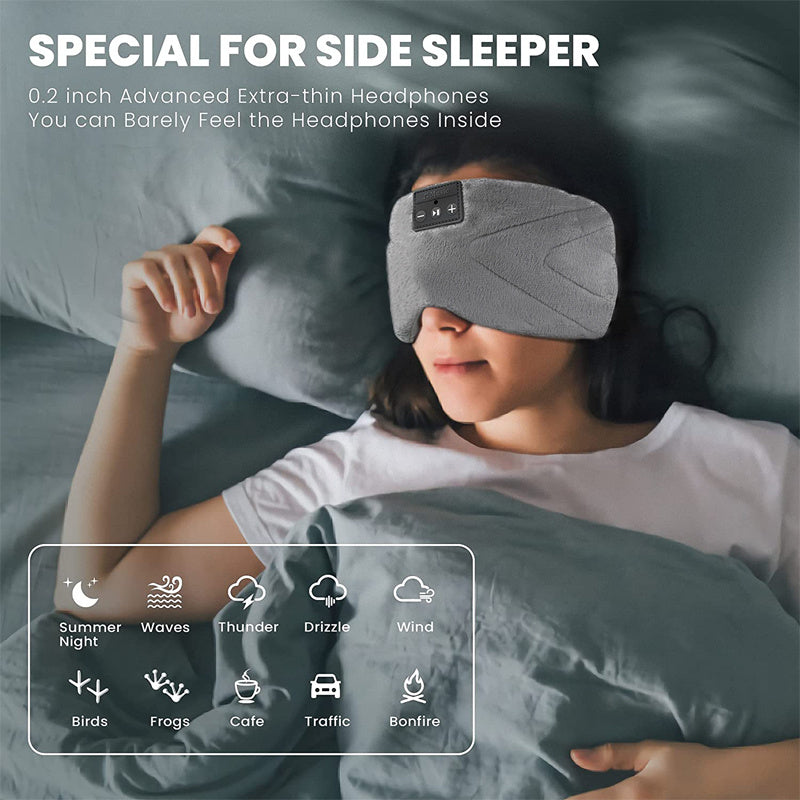 White Noise Bluetooth Sleep Eye Mask / Beyaz Gürültü Bluetooth Uyku Göz Maskesi