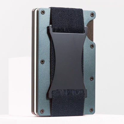 Yeni Tracker Cüzdan Karbon Fiber Metal Halka