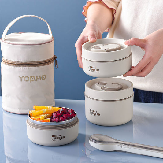 Taşınabilir Kendiliğinden Isınan Japon Isı Yalıtımlı Öğle Yemeği Kutusu / Portable Self-heating Japanese Thermal Insulation Lunch Box