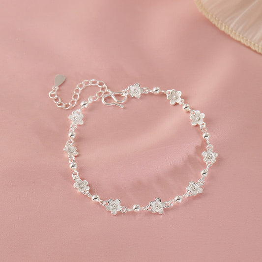Dignified Flowers Bracelet Female All-match And Sweet Design