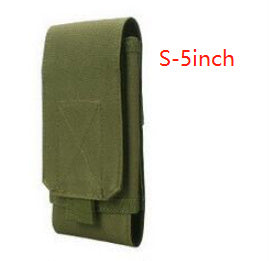 Molle Cep Telefonu Çantası Bel Çantası Erkek Spor Koşu Para Kesesi Evrensel Çok Fonksiyonlu Dikey Kemer Taşınabilir Giyim Kemeri