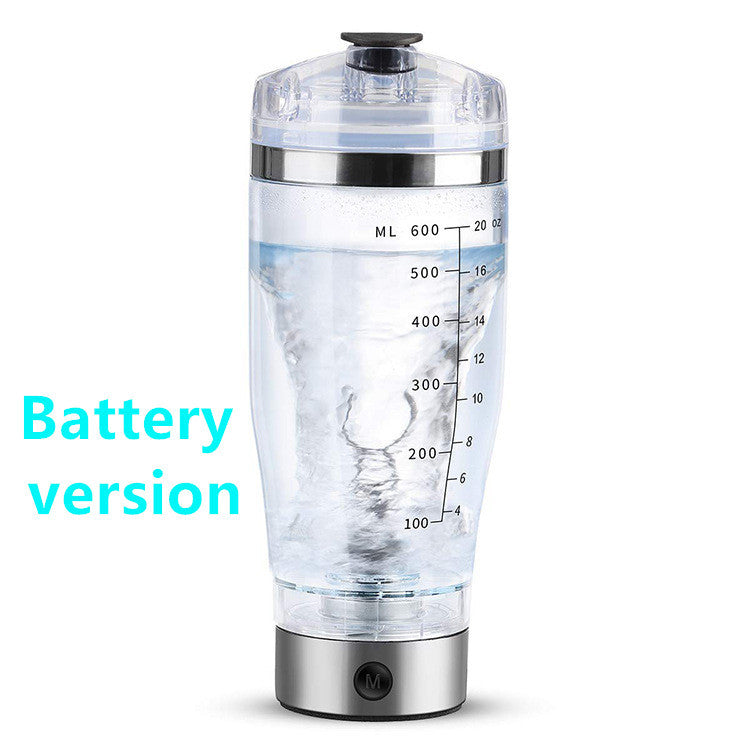 Elektrikli Protein Shake Karıştırıcı USB Shake Şişesi Süt Kahve Blender Su Isıtıcısı Spor ve Fitness Şarjlı Elektrikli Shaker Bardak