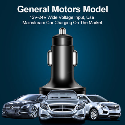 Digital Car Charger With Voltage Detection