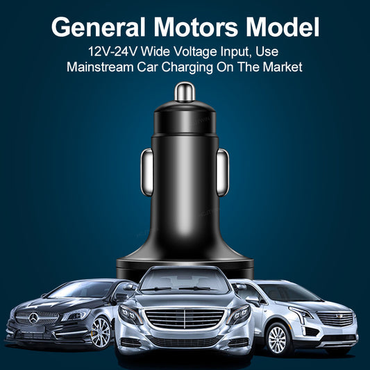Digital Car Charger With Voltage Detection