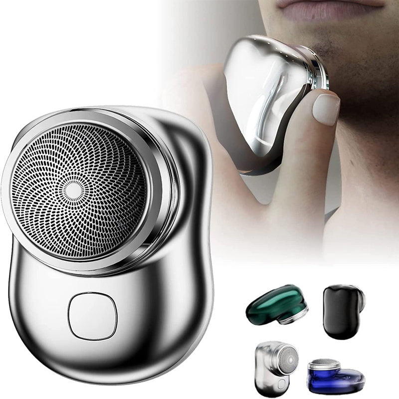 Mini Taşınabilir Yüz Tıraş Makineleri Şarj Edilebilir USB Elektrikli Tıraş Makinesi Islak ve Kuru Ağrısız Küçük Boy Makineli Tıraş Erkekler İçin