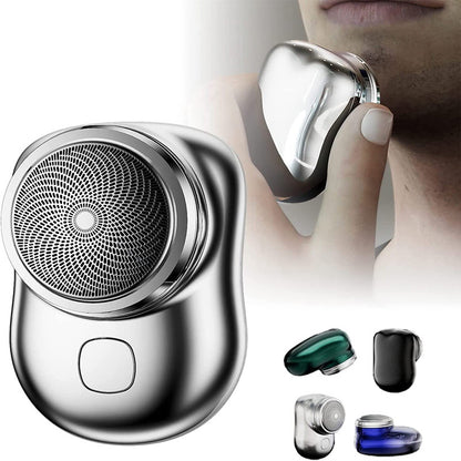 Mini Taşınabilir Yüz Tıraş Makineleri Şarj Edilebilir USB Elektrikli Tıraş Makinesi Islak ve Kuru Ağrısız Küçük Boy Makineli Tıraş Erkekler İçin