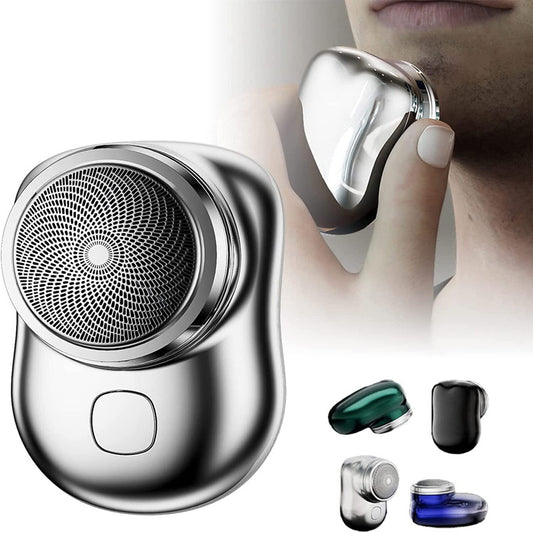 Mini Taşınabilir Yüz Tıraş Makineleri Şarj Edilebilir USB Elektrikli Tıraş Makinesi Islak ve Kuru Ağrısız Küçük Boy Makineli Tıraş Erkekler İçin