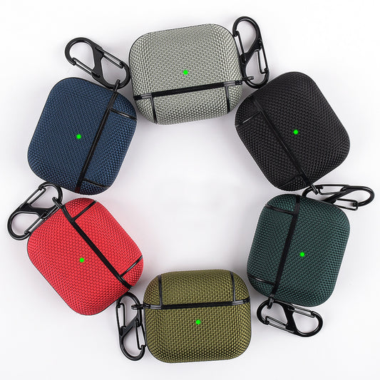 Su Geçirmez Naylon Kumaş Pro Bluetooth Kulaklık Kılıfı Düşmeye Dayanıklı Koruyucu Kılıf