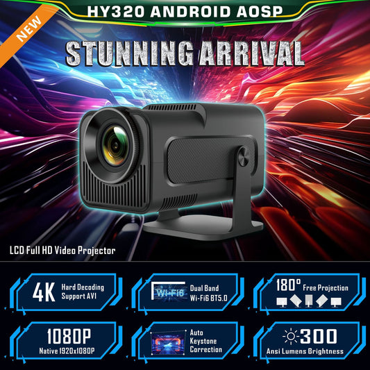 Portable Projector Small Straight Household / Taşınabilir Küçük Düz Ev Projektörü