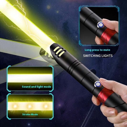 Star Wars Lazer Kılıcı  Çocuk Oyuncakları 16 Renkli İki Bir Arada Metal