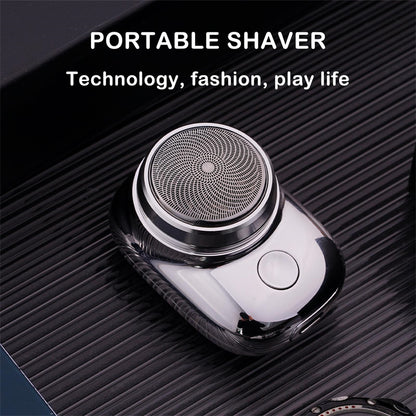 Mini Taşınabilir Yüz Tıraş Makineleri Şarj Edilebilir USB Elektrikli Tıraş Makinesi Islak ve Kuru Ağrısız Küçük Boy Makineli Tıraş Erkekler İçin