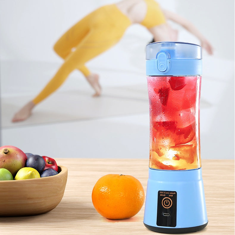 Taşınabilir Elektrikli Meyve Sıkacağı Kablosuz USB Şarj Edilebilir Mini Mikser Çok İşlevli Yaz Smoothie Blender Makinesi Mutfak Malzemeleri