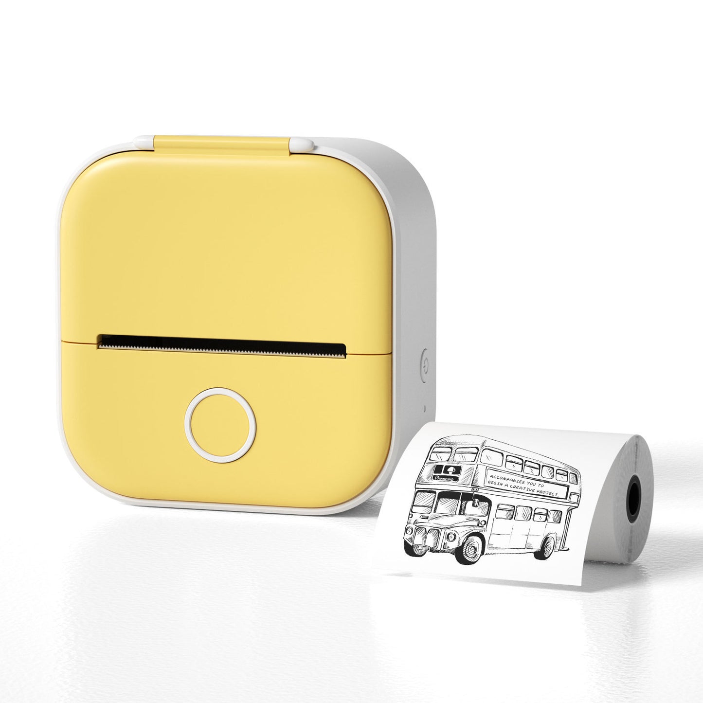 Taşınabilir Mini Termal Etiket Yazıcısı Ev Fotoğraf Yazıcısı Öğrenci Yanlış Soru Yazıcısı Bluetooth Uyumlu Mini Etiket Yazıcısı Fiyat Etiketi