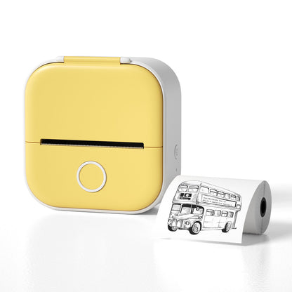Taşınabilir Mini Termal Etiket Yazıcısı Ev Fotoğraf Yazıcısı Öğrenci Yanlış Soru Yazıcısı Bluetooth Uyumlu Mini Etiket Yazıcısı Fiyat Etiketi