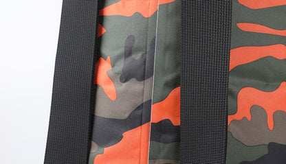 Açık Hava Su Geçirmez Çanta Kamuflaj Polyester Çift Omuz Su Geçirmez Çanta Taşınabilir Plaj Sırt Çantası