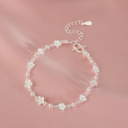 Dignified Flowers Bracelet Female All-match And Sweet Design